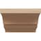 Ekena Millwork 6in. W x 4in. H x 28in. L Asheboro Woodgrain TimberThane Rafter Tail, Primed Tan RFTUR06X04X28ASHRCPR - alternate 3